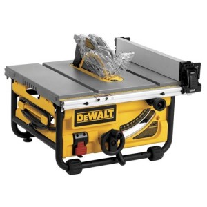 DEWALT DWE7480 Compact Job Site Table Saw with Site-Pro Modular Guarding System